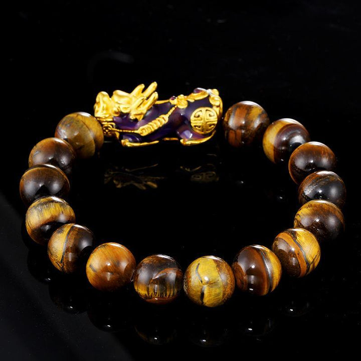 Tigerauge Pixiu Armband - Für Wohlstand - Bracelet - TaoTempel