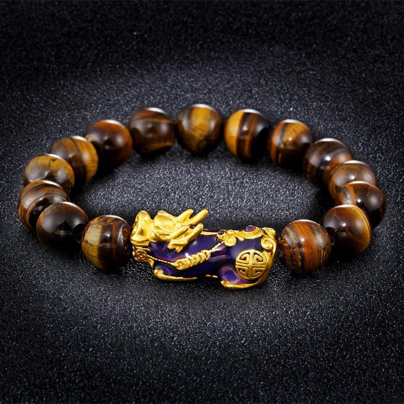 Tigerauge Pixiu Armband - Für Wohlstand - Bracelet - TaoTempel