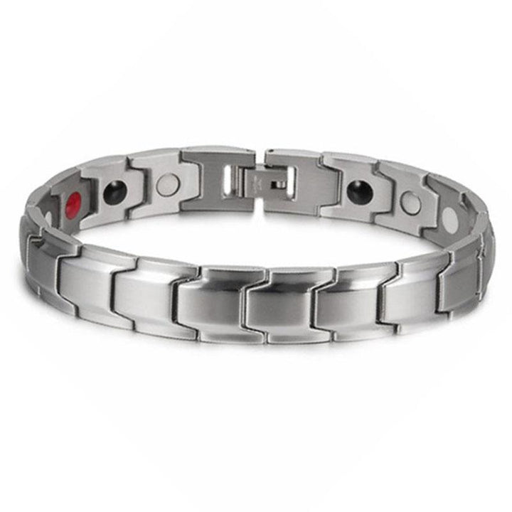 Magnet Therapie Armband - Schwarz, Silber, Gold - Bracelet - TaoTempel