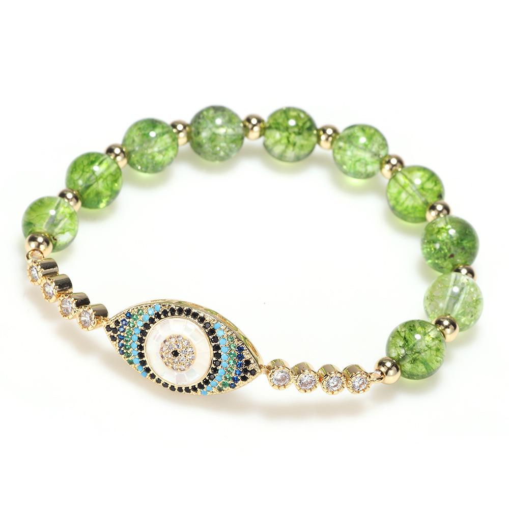 Peridot Armband Böser Blick - Schützend - Bracelet - TaoTempel