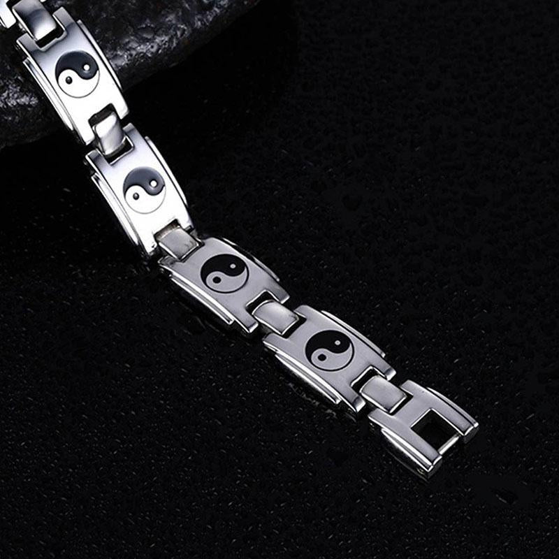 Yin Yang Magnetisches Wellness Armband - Bracelet - TaoTempel