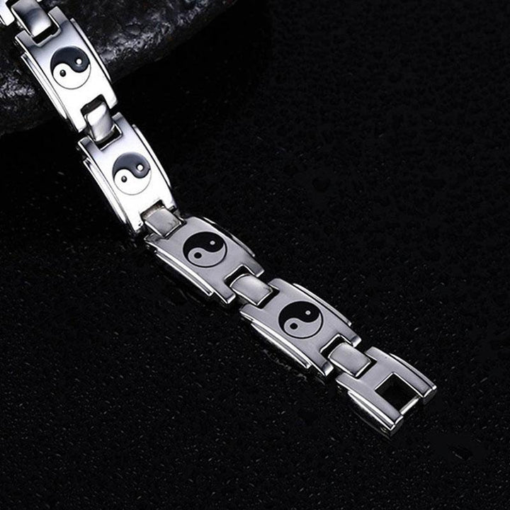 Yin Yang Magnetisches Wellness Armband - Bracelet - TaoTempel
