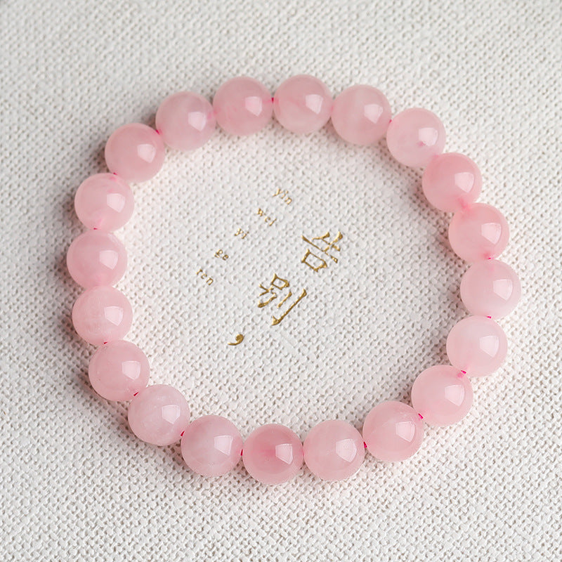 Rosenquarz Liebes Armband - Liebe Inspirieren & anziehen - Bracelet - TaoTempel