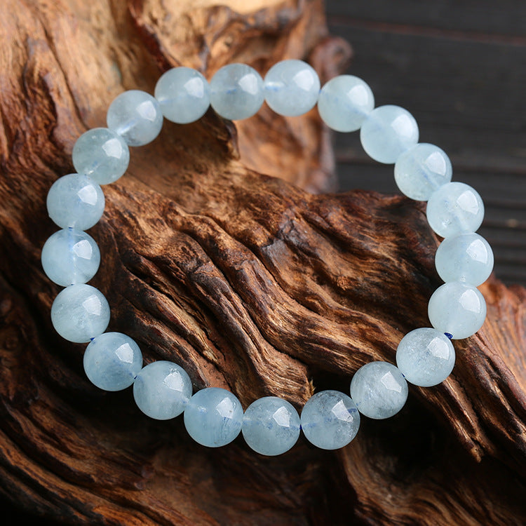 🎁 Blaues Aquamarin Armband - Erdend & Beruhigend - GRATIS - - TaoTempel