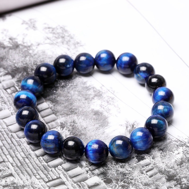 🎁 Blaues Tigerauge Armband - Selbstbewusstsein & Kreativität - GRATIS - - TaoTempel