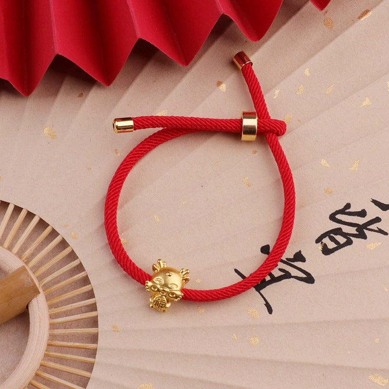 🎁 2024 Jahr des Drachen Armband - Chinesisches Tierkreiszeichen Armband (100% off) - - TaoTempel