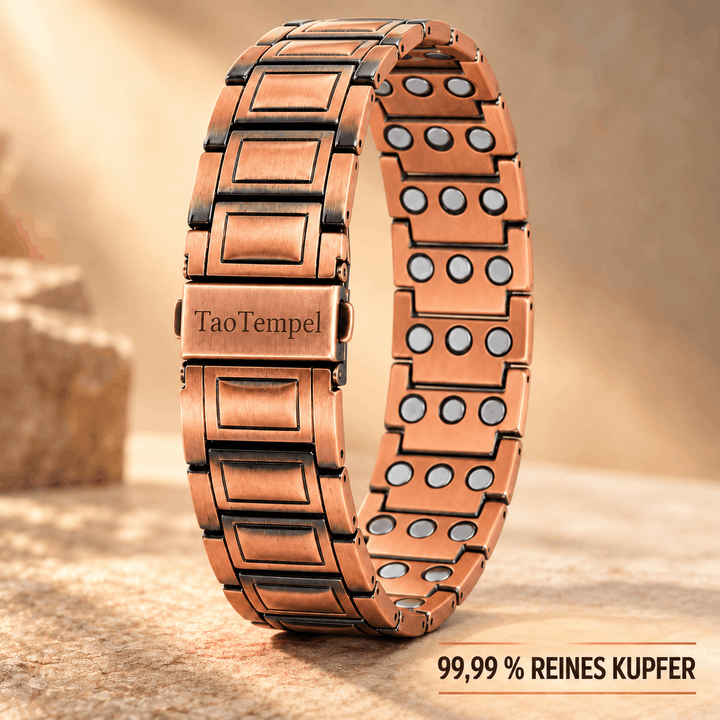 TaoTempel Kupfer-Magnetarmband