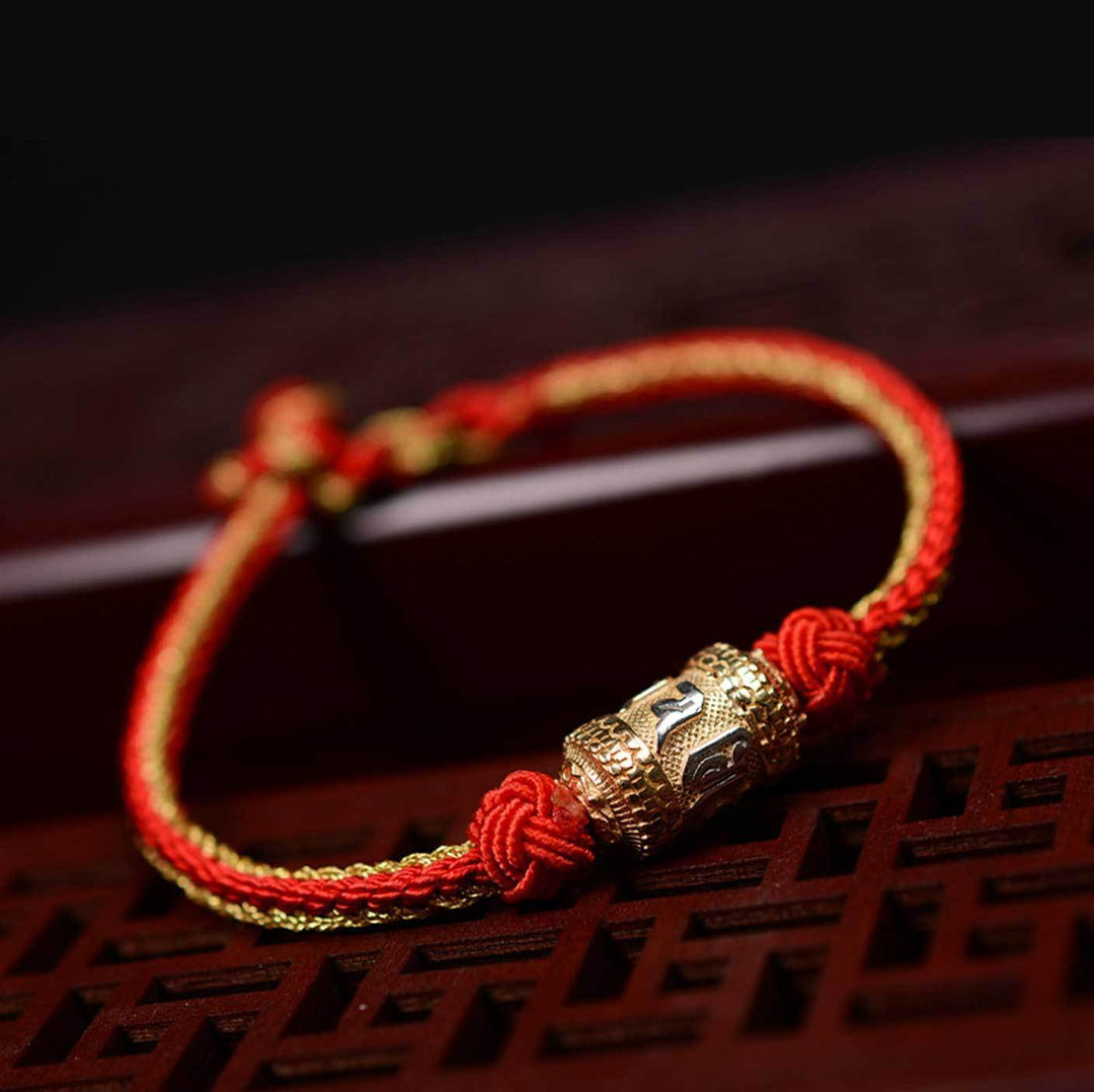 Tibet Mantra Glücksarmband - Bracelet - TaoTempel