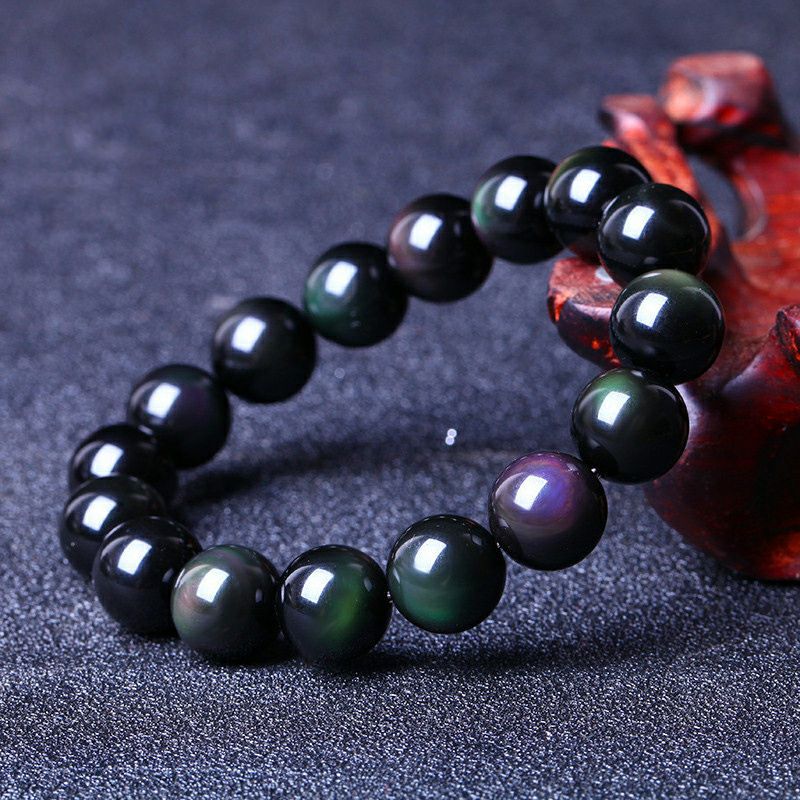 Regenbogen Obsidian Armband - Versteckte Wahrheiten Enthüllen - Bracelet - TaoTempel