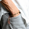 Handgefertigtes tibetisches Kupferperlenarmband - Bracelet - TaoTempel